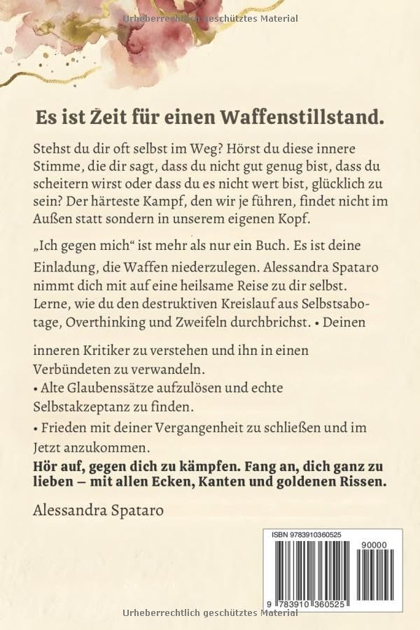 "Ich gegen mich" Rückseite