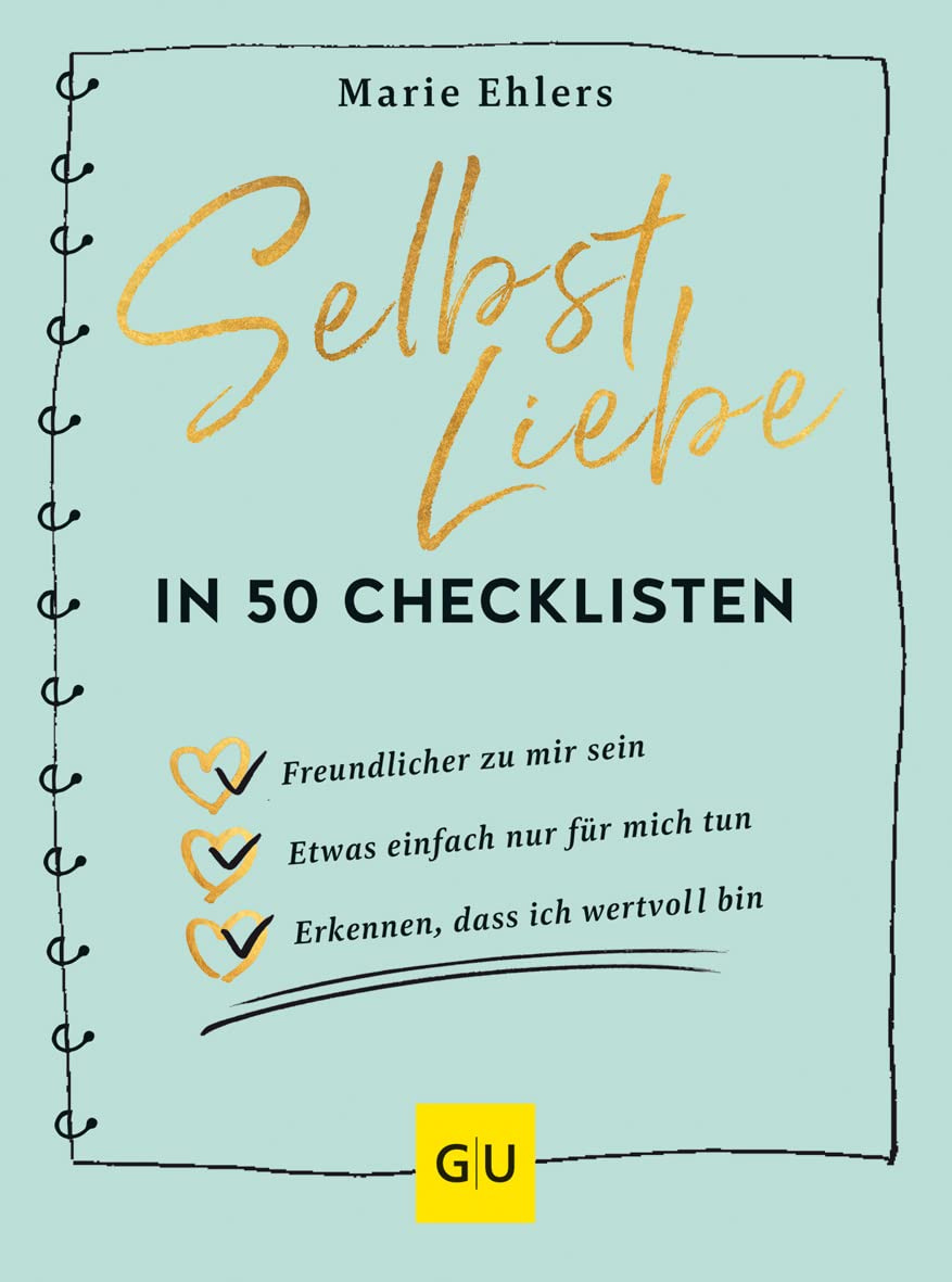 Selbstliebe in 50 Checklisten" Vorderseite